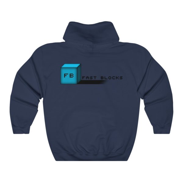 Unisex Heavy Blend™ Hooded Sweatshirt with Fastblocks Logo - Image 8