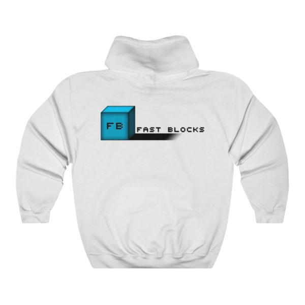 Unisex Heavy Blend™ Hooded Sweatshirt with Fastblocks Logo - Image 4