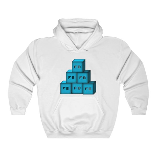 Unisex Heavy Blend™ Hooded Sweatshirt with Fastblocks Logo - Image 3