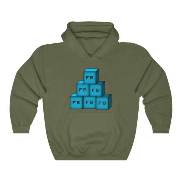 Unisex Heavy Blend™ Hooded Sweatshirt with Fastblocks Logo - Image 5